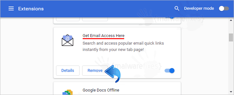 Get Email Access Here Chrome Extension