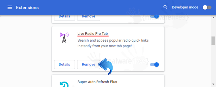 Live Radio Pro Tab Chrome Extension
