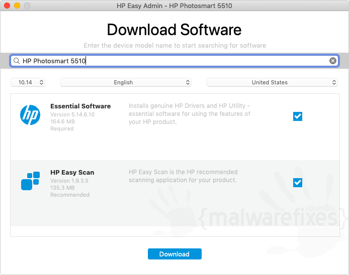 adding printers to hp easy scan