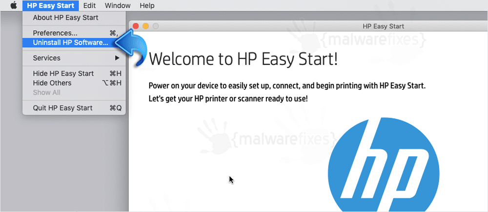 hp easy start software