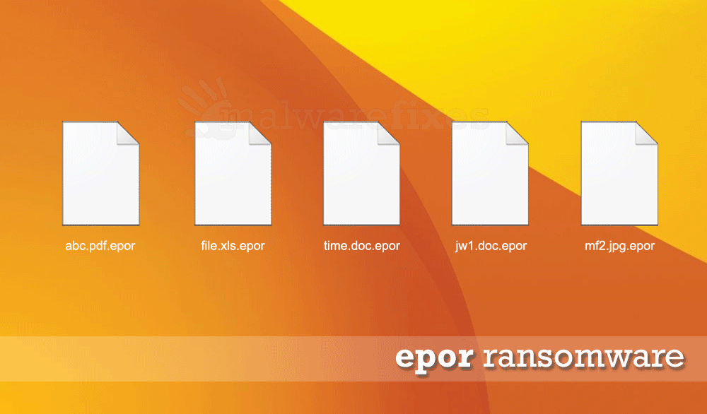 Image of Epor encrypted files