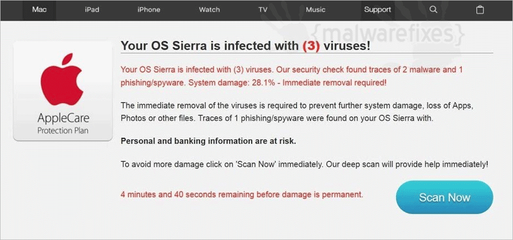 mac os virus malware protection