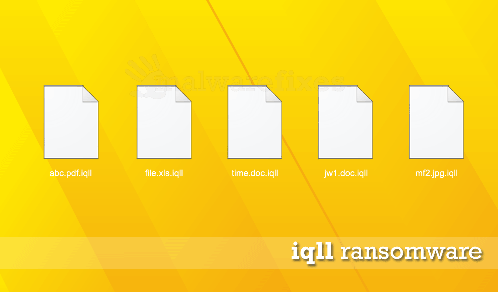 Screenshot of iqll encrypted files