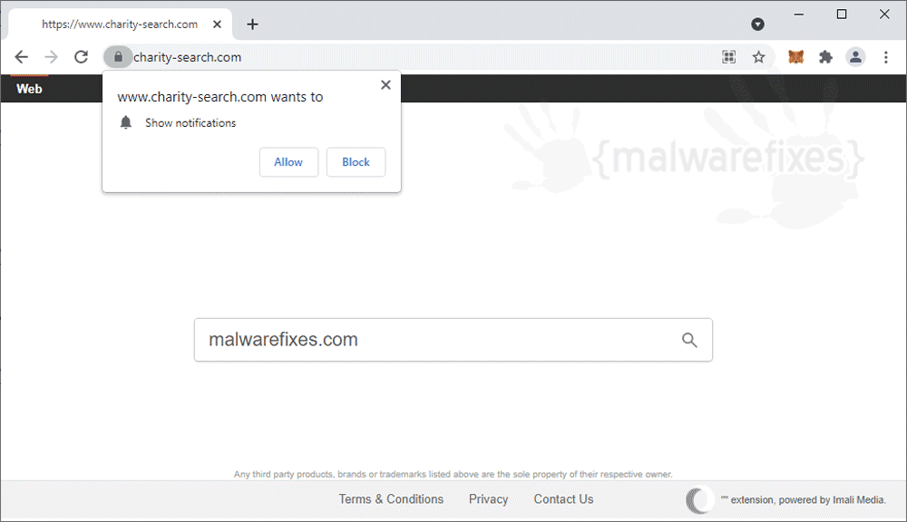 Screenshot of Charity-search.com