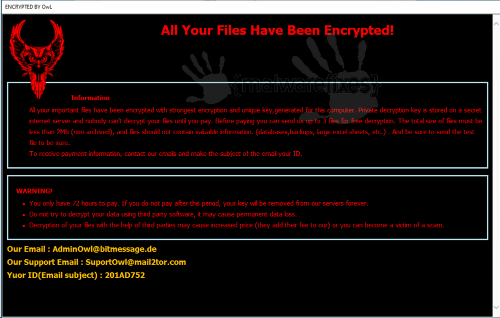 OwL Ransomware