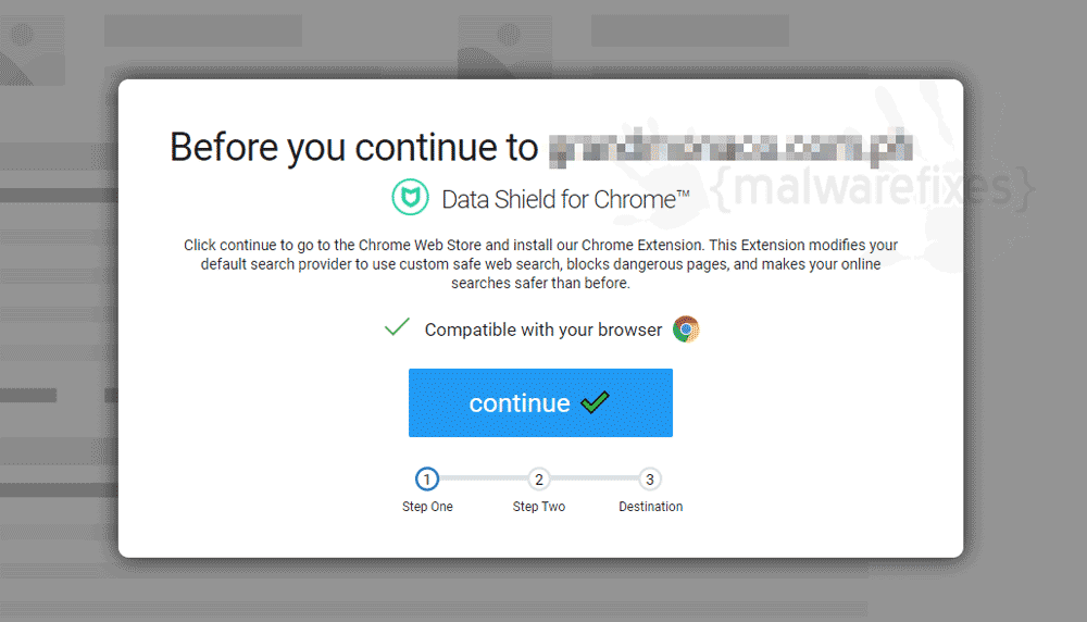 Screenshot of Data Shield