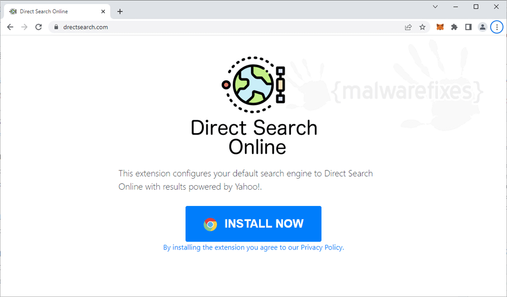 Screenshot of Drectsearch.com