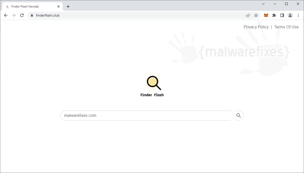 Screenshot of Finder-Flash
