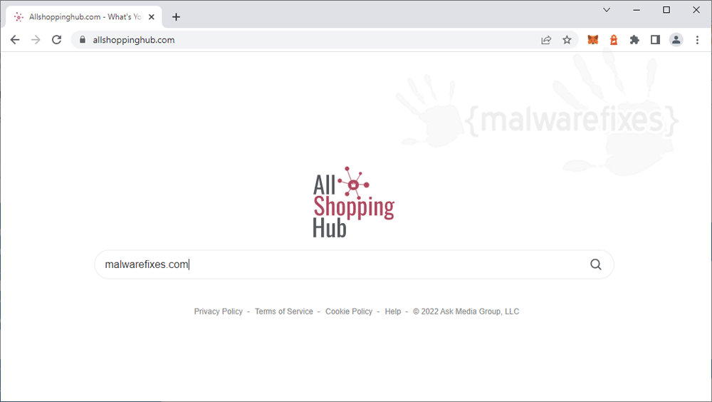 Screenshot of Allshoppinghub.com