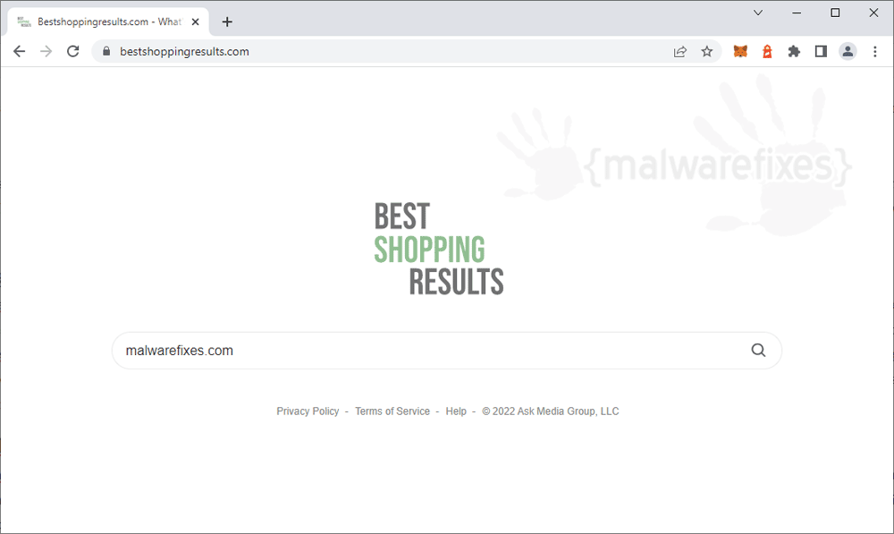 Screenshot of BestShoppingResults