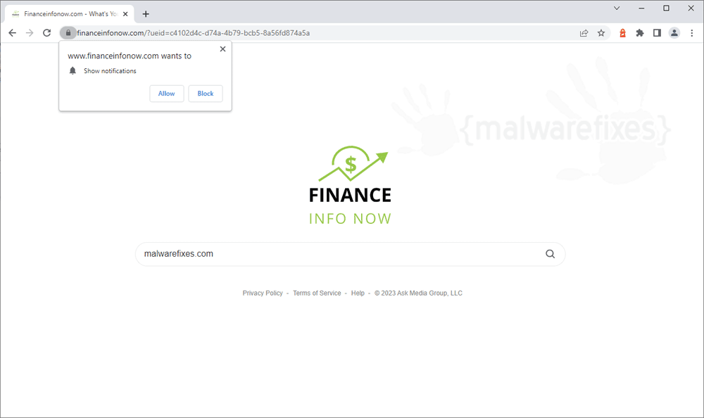 Screenshot of Financeinfonow.com