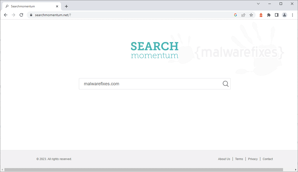 Screenshot of Searchmomentum.net