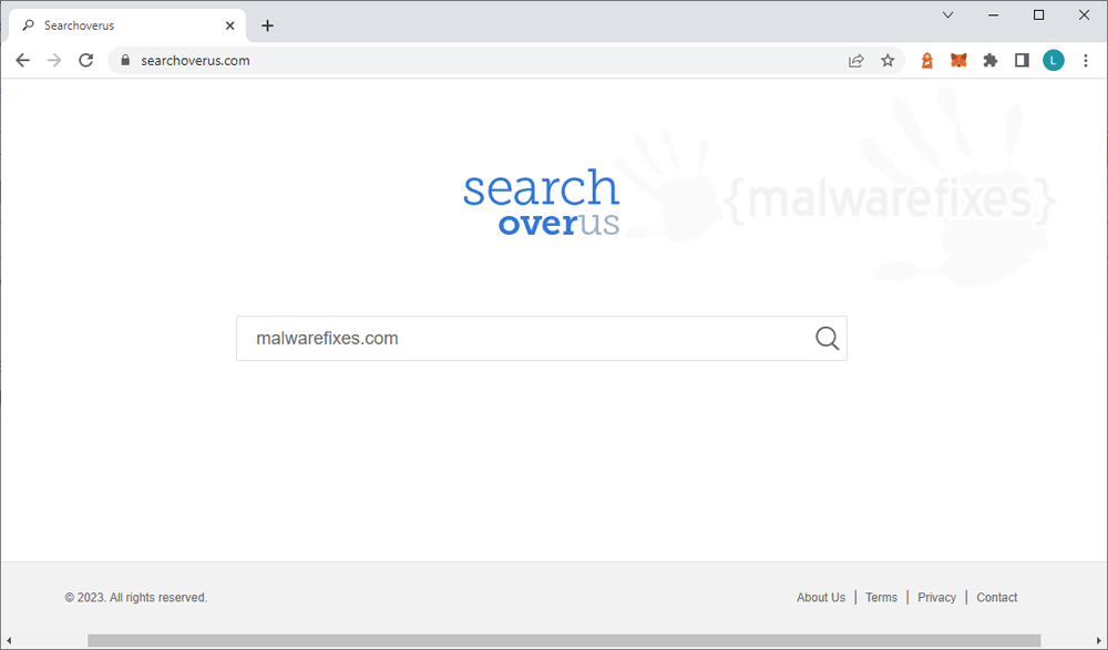 Screenshot of Searchoverus.com
