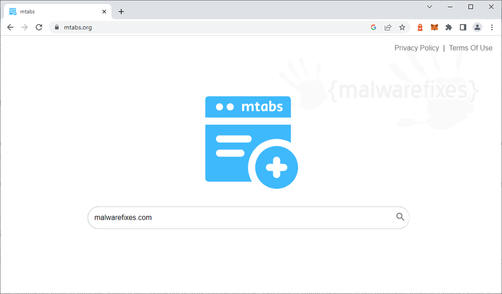 Screenshot of Mtabs.org