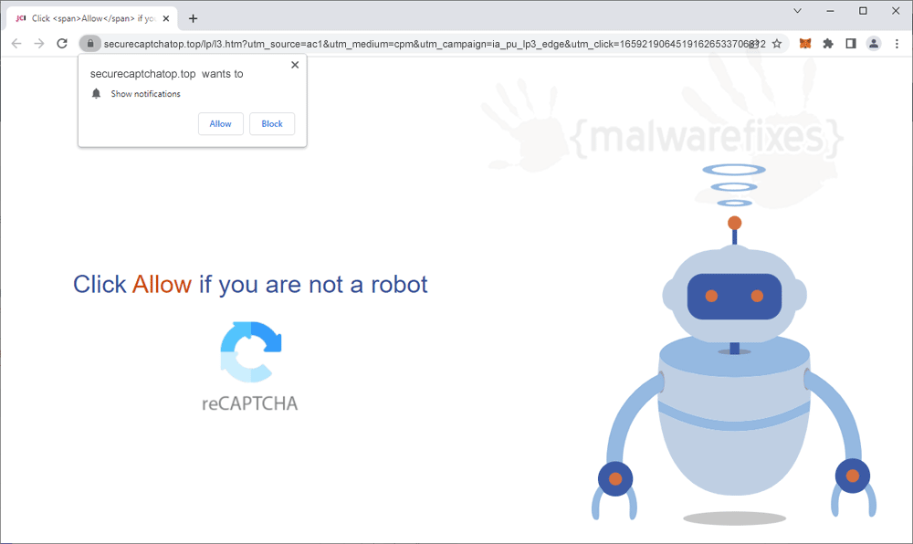 Screenshot of Securecaptchatop.top