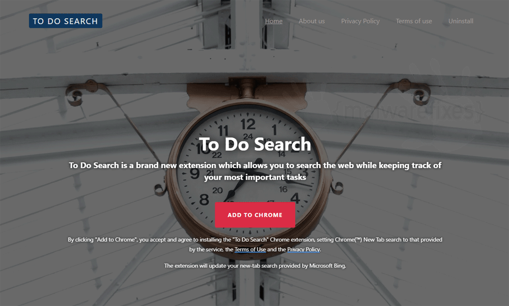 Screenshot of ToDoSearch