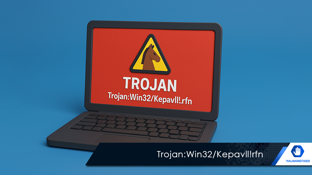 Illustration for Trojan:Win32/Kepavll!rfn