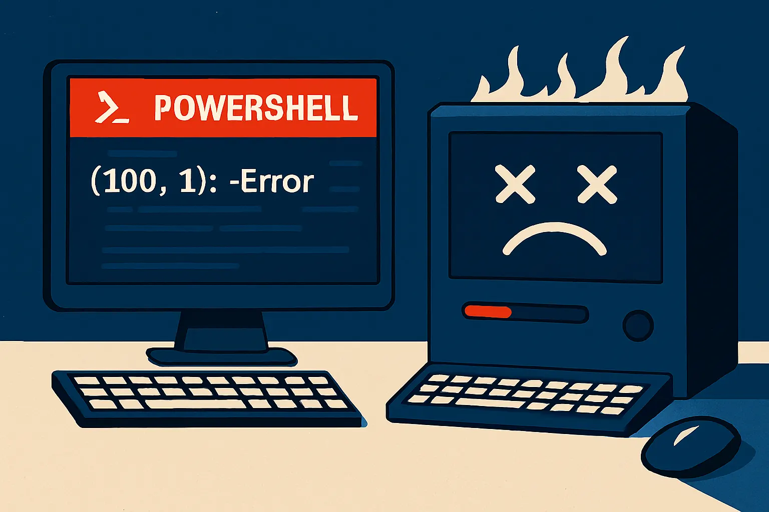 Illustration of Trojan:PowerShell/Powdow.HNAM!MTB