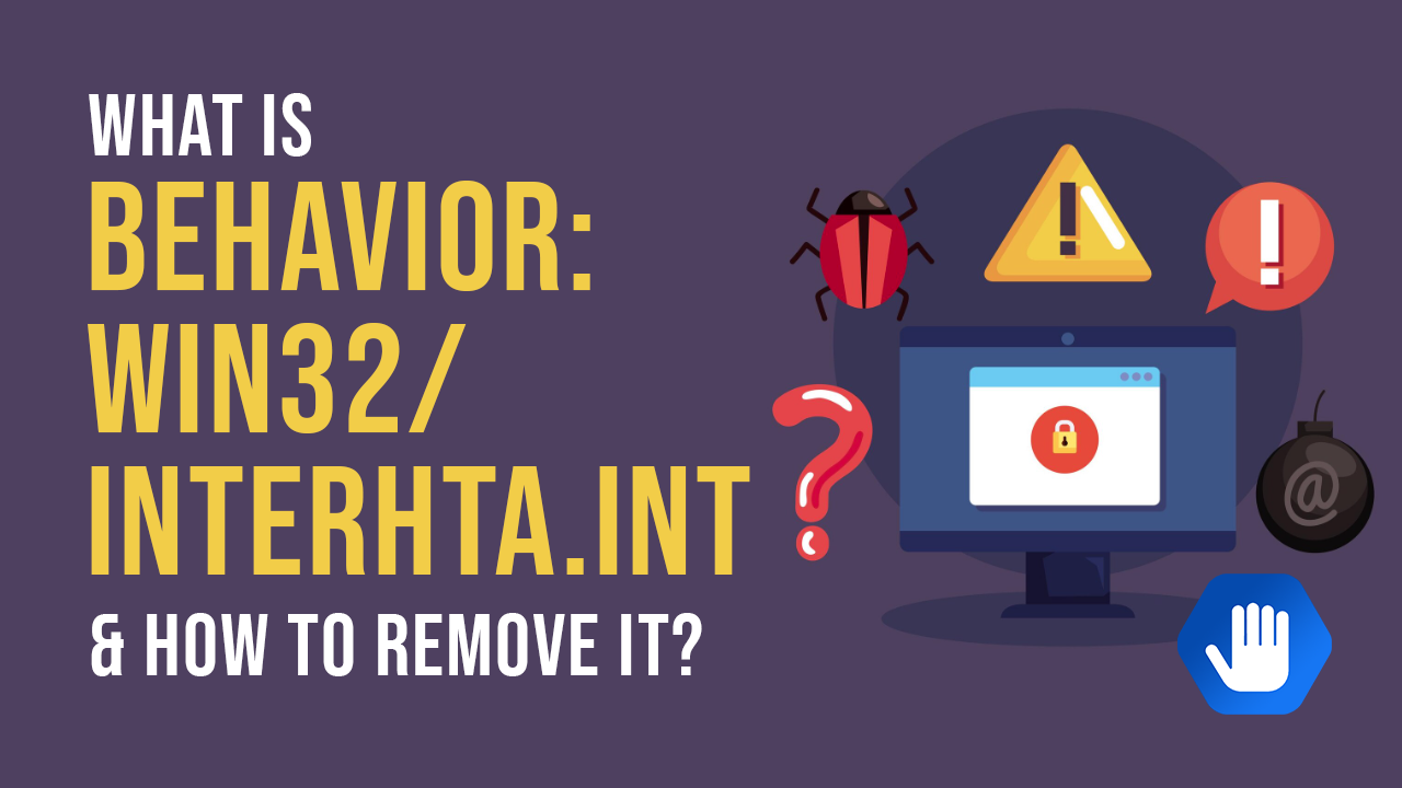 Illustration for About Behavior:Win32/Interhta.Int
