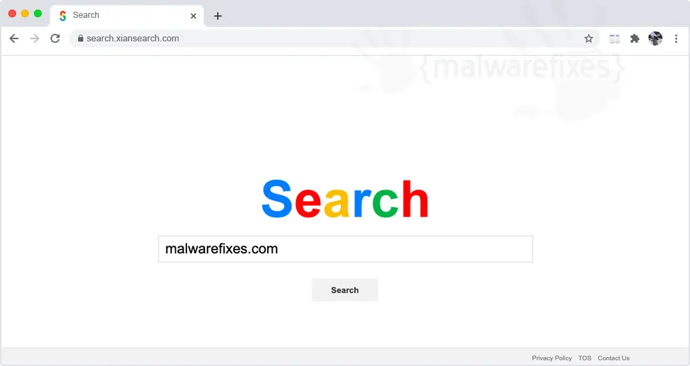 Schreenshot of Xiansearch.com